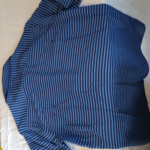 Fisherman Aesthetic 100% Silk Button-up Blouse Vintage Banana Republic - Picture 10 of 13